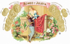 Logo Cigarrros Romeo y Julieta