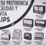 Publicidad con Modelos de Radio - 1958