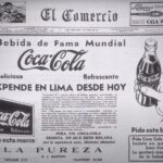 Primera Publicidad de Coca Cola en el Perú 1937