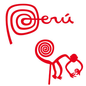 Marca Perú y Mono Línea de Nazca