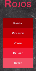 Colores Rojos en Branding